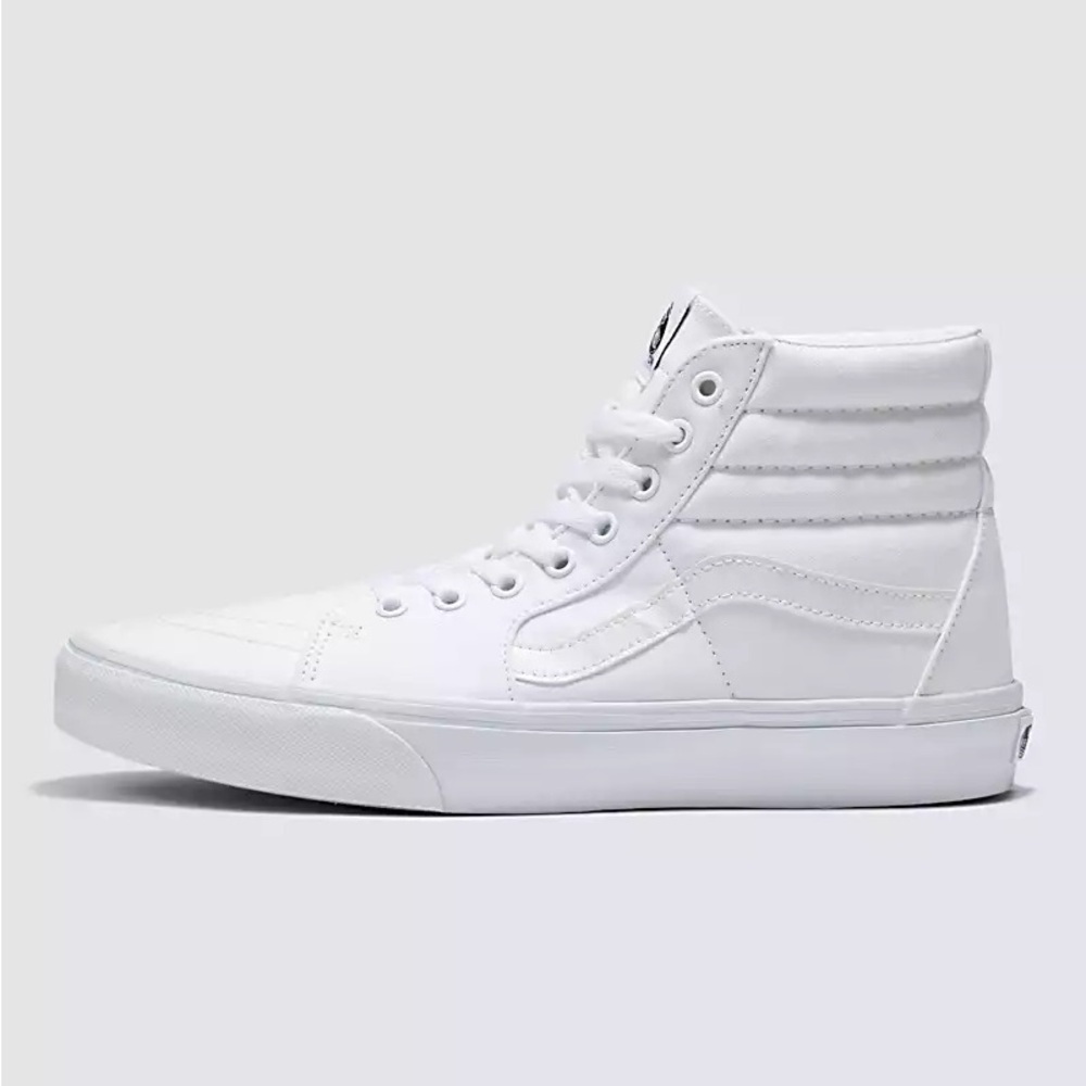 Vans Men's White High-Top Sneakers - Picture 3 of 8